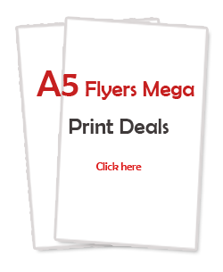 A5 flyers and leaflets printing services in Scotland - Aberdeen, Dundee, Perth, Glasgow, Edinburgh
